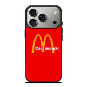 MCDONALDS CACTUS JACK TRAVIS SCOTT iPhone 17 Pro Case Cover