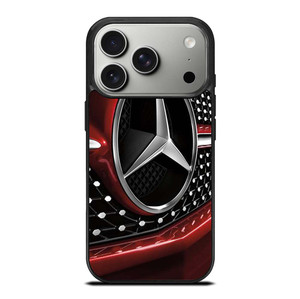 MERCEDES BENZ LOGO RED ICON iPhone 17 Pro Case Cover