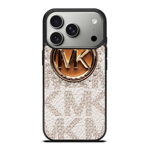 MICHAEL KORS LOGO MK WHITE iPhone 17 Pro Case Cover