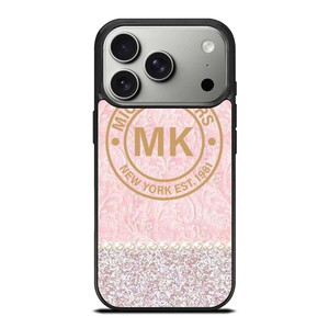 MICHAEL KORS MK LOGO PINK iPhone 17 Pro Case Cover