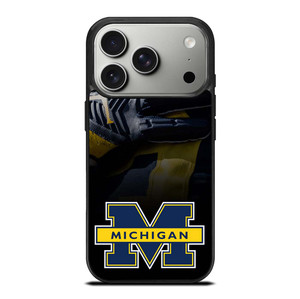 MICHIGAN WOLVERINES JERSEY GLOVES iPhone 17 Pro Case Cover