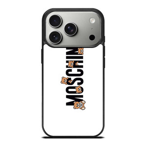 MOSCHINO BEAR LOGO iPhone 17 Pro Case Cover