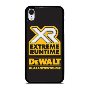 DEWALT TOOLS EXTREME RUNTIME iPhone XR Case Cover DEWALT TOOLS EXTREME RUNTIME iPhone XR Case Cover