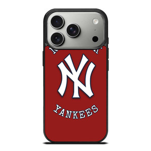 NEW YORK YANKEES BASEBALL LOGO RED iPhone 17 Pro Case Cover