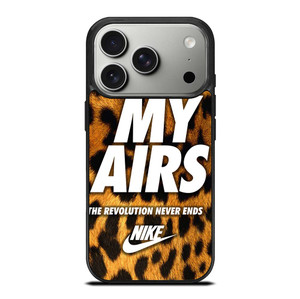 NIKE KISS MY AIRS LEOPARD iPhone 17 Pro Case Cover