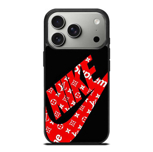 NIKE LV LOUIS VUITTON LOGO iPhone 17 Pro Case Cover