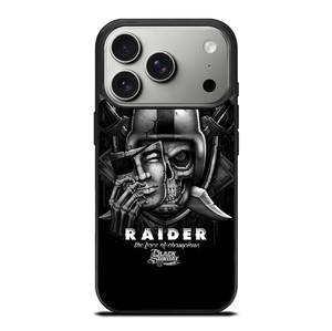 OAKLAND RAIDERS BLACK SUNDAY NFL iPhone 17 Pro Case Cover