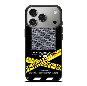 OFF WHITE X BATIK iPhone 17 Pro Case Cover