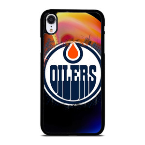 EDMONTON OILERS FIRE LOGO iPhone XR Case Cover