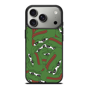 PEPE THE SMUG FROG COLLAGE iPhone 17 Pro Case Cover