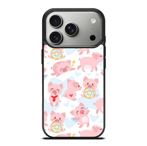 PINK BABY PIGS PATTERN iPhone 17 Pro Case Cover
