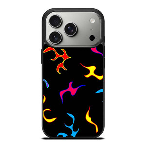 PLAYFUL FIRE PATTERN iPhone 17 Pro Case Cover