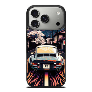 PORSCHE CAR 911 RACING CAR PAINTING iPhone 17 Pro Case Cover