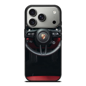 PORSCHE CAR STEERING LOGO iPhone 17 Pro Case Cover