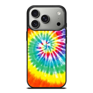 RAINBOW TIE DYE PATTERN iPhone 17 Pro Case Cover