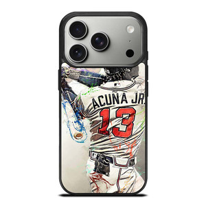RONALD ACUNA JR 13 ATLANTA BRAVES iPhone 17 Pro Case Cover