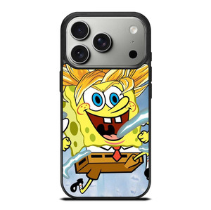 SPONGEBOB DRAGON BALL SAIYAN iPhone 17 Pro Case Cover