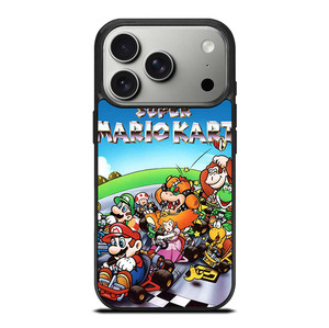 SUPER MARIO KART BROSS NINTENDO GAMES POSTER iPhone 17 Pro Case Cover
