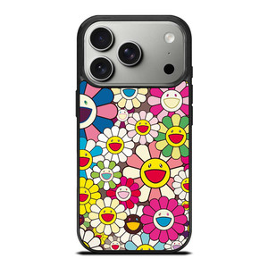 TAKASHI MURAKAMI FLOWERS COLLAGE iPhone 17 Pro Case Cover