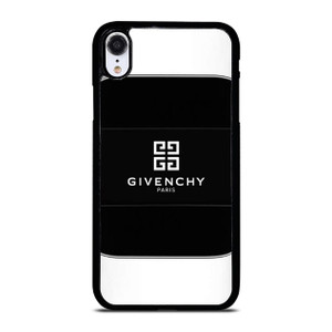 GIVENCHY PARIS BLACK LOGO iPhone XR Case Cover