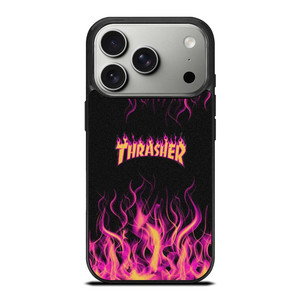 THRASHER FLAME SKATEBOARD MAGAZINE iPhone 17 Pro Case Cover