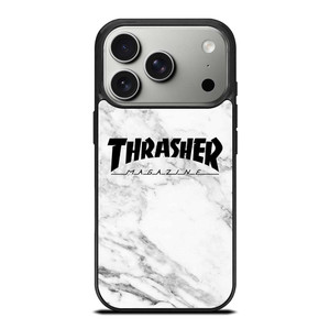 THRASHER SKATEBOARD MAGAZINE LOGO MARBLE iPhone 17 Pro Case Cover