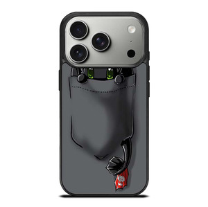 TOOTHLESS CUTE POCKET iPhone 17 Pro Case Cover