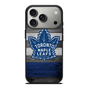 TORONTO MAPLE LEAFS WOODEN LOGO iPhone 17 Pro Case Cover