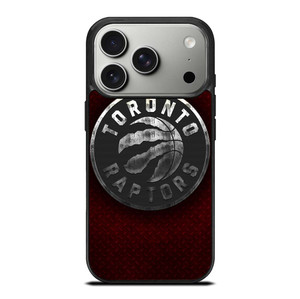 TORONTO RAPTORS RED METAL iPhone 17 Pro Case Cover