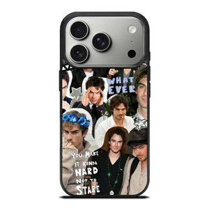 VAMPIRE DIARIES IAN SOMERHALDER COLLAGE iPhone 17 Pro Case Cover
