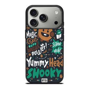 YUMMY HEAD SHOOKY BTS 21 iPhone 17 Pro Case Cover