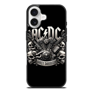 ACDC AC DC HARLEY DAVIDSON LOGO iPhone 17 Case Cover