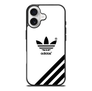 ADIDAS LOGO WHITE CLASSIC STRIPES iPhone 17 Case Cover