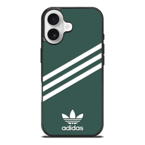 ADIDAS ORIGINALS STRIPES GREEN iPhone 17 Case Cover