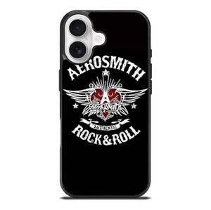 AEROSMITH ROCK AND ROLL BADGE iPhone 17 Case Cover