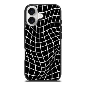 AESTHETIC WAVY GRID PATTERN iPhone 17 Case Cover