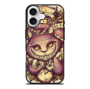 ALICE IN WONDERLAND CHESHIRE CAT ART iPhone 17 Case Cover