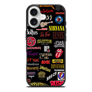 ALL CLASSIC ROCK BAND REVOLUTION LOGO iPhone 17 Case Cover