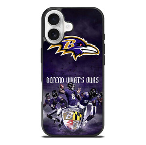 BALTIMORE RAVENS FOOTBALL TEAM iPhone 17 Case Cover