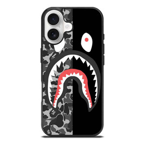 BAPE SHARK CAMO iPhone 17 Case Cover