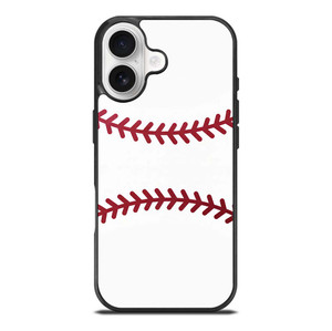 BASEBALL RED STITCHING iPhone 17 Case Cover