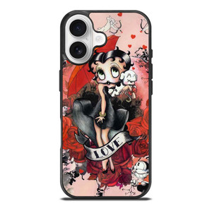 BETTY BOOP LOVE CARTOON iPhone 17 Case Cover