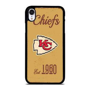 KANSAS CITY CHIEFS RUSTY LOGO iPhone XR Case Cover KANSAS CITY CHIEFS RUSTY LOGO iPhone XR Case Cover