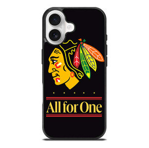 CHICAGO BLACKHAWKS ALL FOR ONE iPhone 17 Case Cover