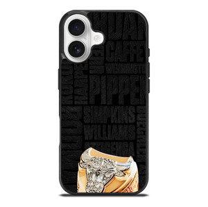 CHICAGO BULLS RING AND NAME iPhone 17 Case Cover