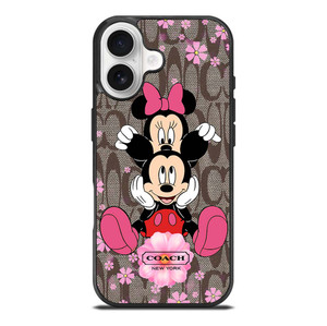 COACH MICKEY and MINNIE MOUSE iPhone 17 Case Cover