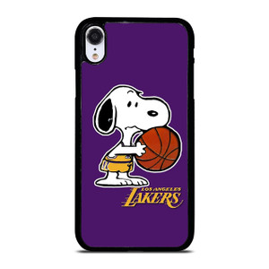 LA LAKERS BASKETBALL SNOOPY iPhone XR Case Cover