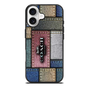 COACH NEW YORK LOGO JEANS  iPhone 17 Case Cover