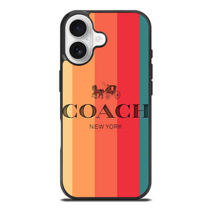 COACH NEW YORK STRIPES 2 iPhone 17 Case Cover