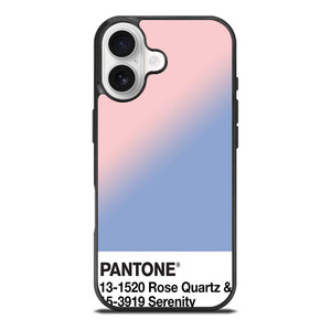 COLOR PANTONE ROSE QUARTZ AND SERENITY iPhone 17 Case Cover